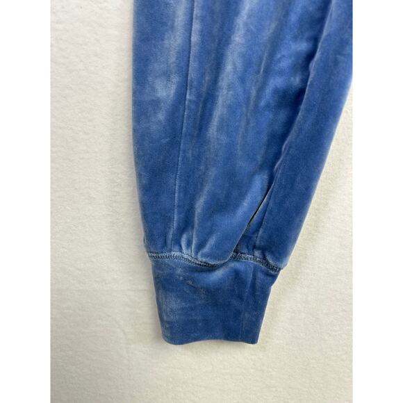 Woman's Offline By Aerie Blue After Party Velvet Velour Jogger Pants - Size M - Picture 6 of 8
